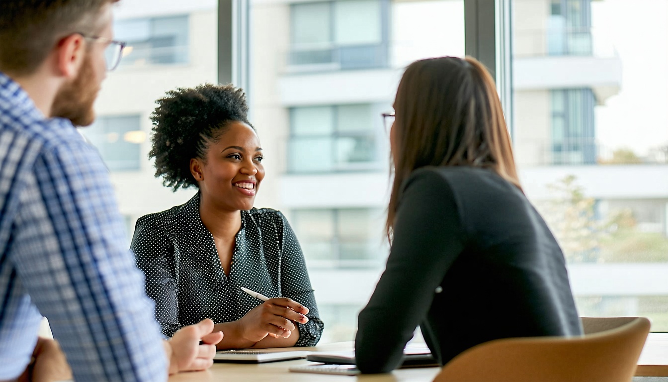 Outcome-based service provider collaborating with client